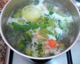 Foto del paso 6 de la receta: Garbanzos con acelgas en crema de verduras
