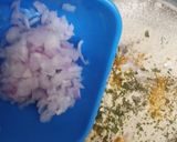A picture of step 1 of Missi roti.
