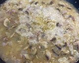 Foto del paso 4 de la receta: Risotto al limón 🍋 con champiñones y bacon 🍴