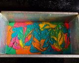 A picture of step 4 of Semolina Rainbow Cake.