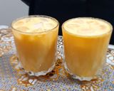 A picture of step 7 of Pineapple & coconut drink.