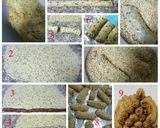 صورة لخطوة 18 من وصفة اصابع التمر بالسمسم طعم ولا ارروع 😋😋😋