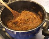 Une image de l'étape 6 de Compote caramélisée aux pommes,banane et cannelle.
