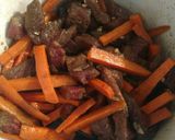 A picture of step 2 of Crock-Pot Beef & Broccoli.