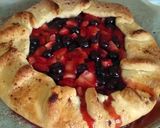 A picture of step 17 of Vickys Strawberry & Blueberry Galette, GF DF EF SF NF.