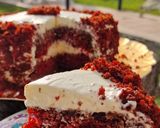 Φωτογραφία βήματος 4 της συνταγής 🥀 Red Velvet με cream cheese 🥀