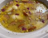 A picture of step 1 of SAUSAGE, POTATO, AND CORN CHOWDER.