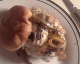 A picture of step 4 of The Farmboy Burger.