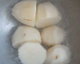 A picture of step 1 of Potato cup chat.