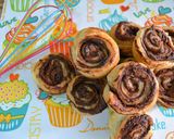 Foto del paso 1 de la receta Rollitos de hojaldre con Nutella (postre con 2 ingredientes)