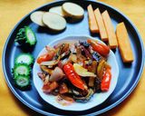 কুমড়ো উচ্ছের চচ্চড়ি (Kumro uccher chochori recipe in Bengali) রেসিপি ধাপ - 4 ছবি