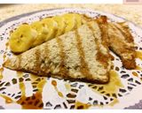 รูปขั้นตอนการทำที่ 9 ของ 🥪แซนด์วิชข้าวโอ๊ตบานาน่า🍌