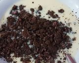 Foto langkah ke 2 dari resep Puding Coklat Oreo Milo.