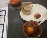 A picture of step 3 of Vitamin chocolate sauce.