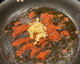 A picture of step 3 of Chicken Mango Curry.