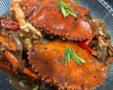 Foto langkah ke 2 dari resep Kepiting Lada Hitam.