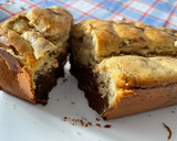Foto del paso 12 de la receta: BizCocho saludable mármolado de vainilla y chocolate