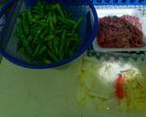 Foto langkah ke 2 dari resep ❤️ 1. Tumis Buncis Daging Cincang.