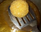 A picture of step 9 of Beans balls.