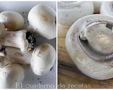 Foto del paso 1 de la receta Guiso de papas con Champiñones & Jamón