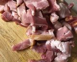 Une image de l'étape 1 de Crozet au beaufort et lard fumé.