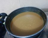 A picture of step 9 of Wheat Coconut Milk Pudding.