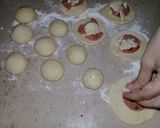 A picture of step 9 of Pizza Buns.