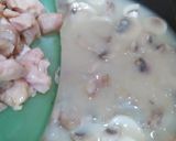 Foto langkah ke 6 dari resep Sup Krim Ayam Jamur.