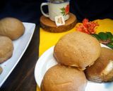 Foto langkah ke 10 dari resep ×× Mexican Coffee Bun/ Roti Boy.