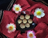 A picture of step 3 of Dates laddu.