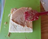 A picture of step 18 of Cabin cake.