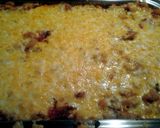 A picture of step 7 of oven goulash.