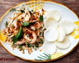 Hình bước làm 3 của món Gỏi ngó sen tôm thịt