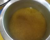 A picture of step 1 of Dal palak.