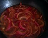 A picture of step 5 of Vickys Pork & Rice with Sweet & Sour Onions, GF DF EF SF NF.