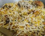 A picture of step 4 of Dum chicken Biryani.