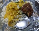 A picture of step 8 of Kachay Qeema k kabab.