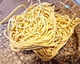 A picture of step 1 of Spicy and Savoury Noodles (Vegan).