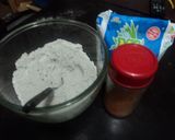Foto del paso 1 de la receta: Mini quesadillas azules para botana rellenas de queso de chiva