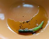 A picture of step 1 of Morich Jhol/ Thakurbarir Ranna/veg recipe.