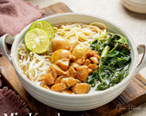 Foto langkah ke 7 dari resep Mie Kangkung khas Betawi.