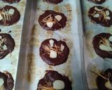 Foto langkah ke 6 dari resep Chocolate almond cheese cookies.
