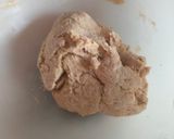 A picture of step 2 of Chapati dough.