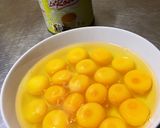 A picture of step 1 of Flan (Vietnamese Caramel Custard).