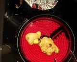 A picture of step 2 of Chicken Pho with Pork Meatballs (Phở gà mọc).