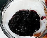 A picture of step 2 of My Bluberry Homemade Jam on Toasted Brown Bread Breakfast 🤩😍.