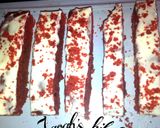A picture of step 7 of Red velvet cake.