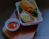 A picture of step 7 of Scotch Eggs.