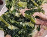 Foto del paso 6 de la receta: BONDIOLA DE CERDO CON ACELGA A LA CREMA 🤩😋🍻