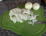 Foto del paso 1 de la receta: Verduras arcoíris con medallones de calabaza y plaquetitas de pollo